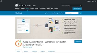 
                            9. Google Authenticator – WordPress Two Factor Authentication (2FA ...