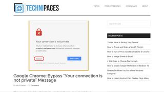 
                            5. Google Chrome: Bypass 