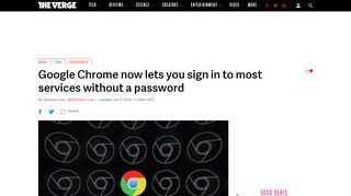 
                            4. Google Chrome now lets you sign in to most services without a ...