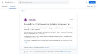 
                            7. Google Drive in the Classroom and student login/logout ...