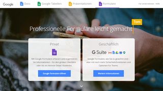 
                            2. Google Formulare: Kostenlos Umfragen erstellen und ...