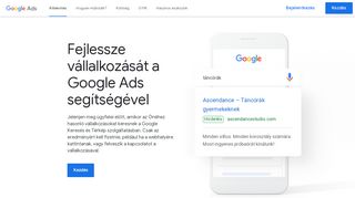 
                            6. Google ? Online PPC-hirdet?sek | Google AdWords ? Google