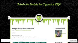 
                            7. Google Recaptcha for Portal | Adxstudio Portals for Dynamics CRM