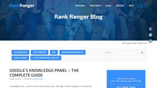 
                            7. Google's Knowledge Panel – The Complete Guide