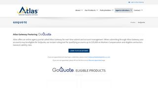 
                            10. GoQuote Instant Quoting - Atlas General Insurance Services