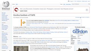 
                            6. Gordon Institute of TAFE - Wikipedia