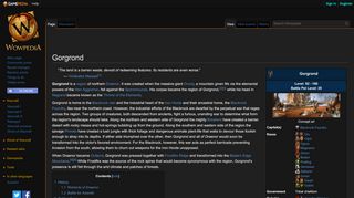
                            5. Gorgrond - Wowpedia - Your wiki guide to the World of Warcraft