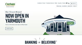 
                            9. Gorham Savings Bank | Banking is Believing