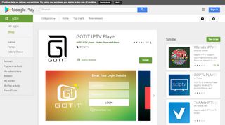
                            8. GOTIT IPTV Player - Apps on Google Play