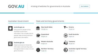 
                            4. GOV.AU