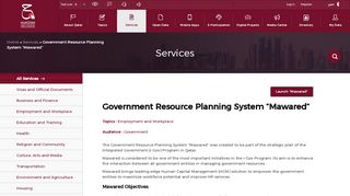 
                            2. Government Resource Planning System “Mawared ... - Hukoomi