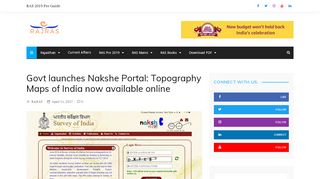 
                            9. Govt launches Nakshe Portal: Topography Maps of India now ...