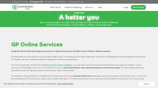 
                            1. GP Online Services via the Evergreen Life App