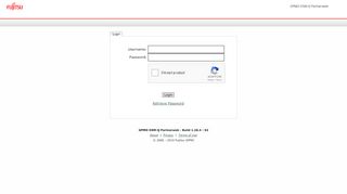 
                            8. GPMO OSM-Q Partnerweb - Please login - Fujitsu