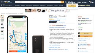 
                            4. GPS Tracker - Optimus 2.0: GPS & Navigation - Amazon.com