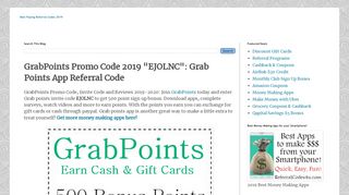 
                            6. GrabPoints Promo Code 2019 