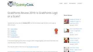 
                            4. GrabPoints Review 2019: Is GrabPoints Legit or a Scam?