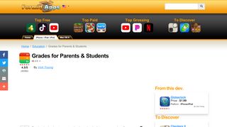 
                            2. Grades for Parents & Students by Vinh Truong - FormidApps