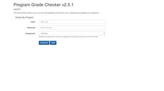 
                            6. Grading Checker - cse.unl.edu