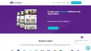 
                            8. Gradsgate - Create your Alumni Website & Application