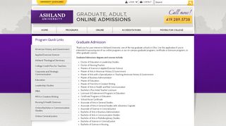 
                            4. Graduate Admission | Graduate Admissions | Ashland University