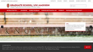 
                            7. Graduate School | UW–Madison – Graduate Programs & Services at ...