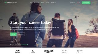 
                            6. Graduateland: Europe's largest career portal for students and graduates