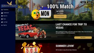 
                            3. Grand Eagle Casino | Promotions