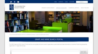 
                            4. Grape and Wine Search Portal - The Australian Wine Research Institute