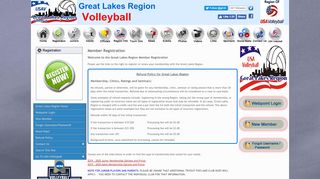 
                            8. Great Lakes Region - A Region of USA Volleyball