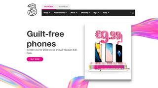 
                            7. Great Phone Offers With All You Can Eat Data | Three.ie