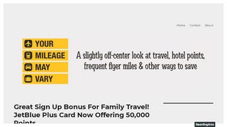 
                            9. Great Sign Up Bonus For Family Travel! JetBlue Plus Card ...