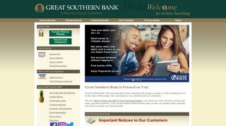 
                            5. Great Southern Bank: Mississippi Bank : Checking …