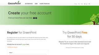 
                            7. GreenPrint Registration - Register and download 30 …