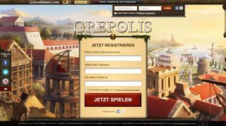 
                            7. Grepolis – das in der Antike angesiedelte Browserspiel.