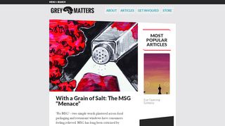 
                            9. Grey Matters