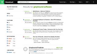 
                            8. Greyhound Software - Free downloads and …