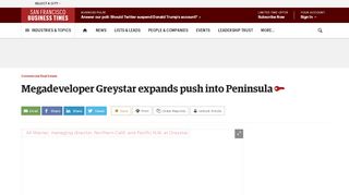 
                            8. Greystar wins by thinking locally - San Francisco Business Times