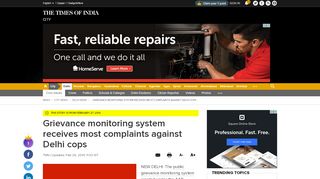 
                            8. Grievance monitoring system receives most complaints ...