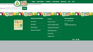 
                            4. Grocery Login – Double Up Food Bucks