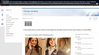 
                            4. Group contacts | TIM Group - Telecom Italia