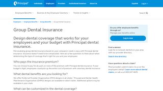 
                            2. Group Dental Insurance | Principal