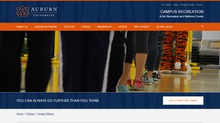 
                            8. Group Fitness - Auburn Campus Recreation - Auburn University