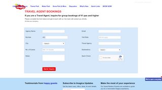 
                            1. Group Inquiries from Travel Agents - Adlabs Imagica