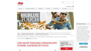 
                            7. Group Personal Pension Scheme | Aon Bigblue Touch