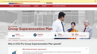 
                            7. Group Superannuation Plan | ICICI Prulife - ICICI Prudential