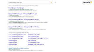 
                            2. Groupwise Email Login Nwu - ZapMeta Search Results
