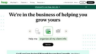 
                            3. Grow Your Business - Keap CRM & Marketing Automation