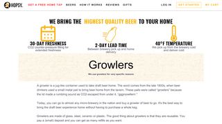 
                            7. Growlers - Hopsy - Beer on tap at home