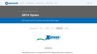 
                            7. GRTA Xpress | ATLtransit